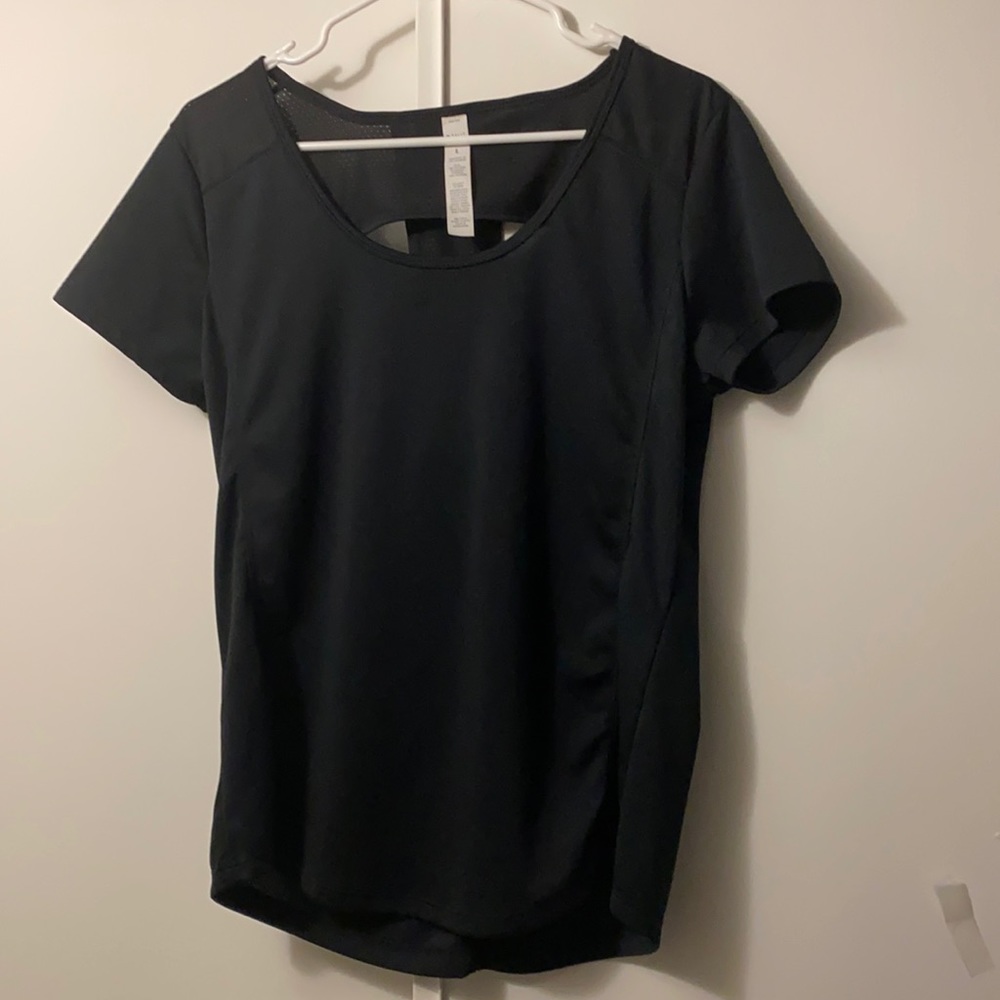 Black Fitness T Shirt